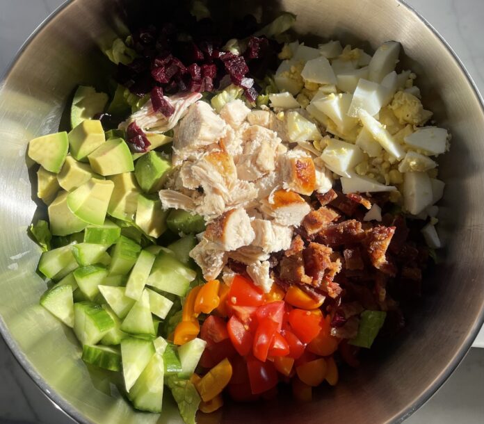 Cobb salad, superage lunch